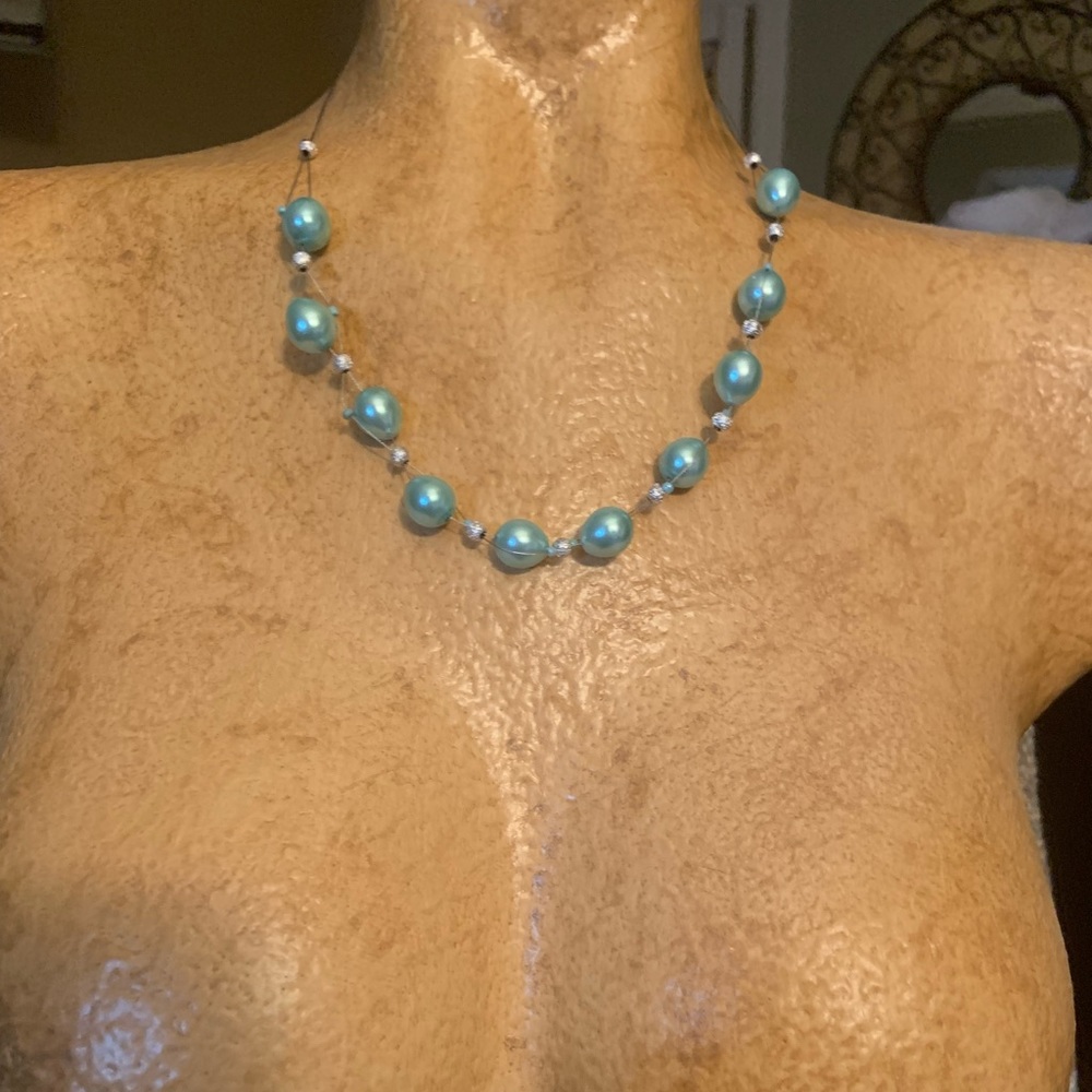 Necklace and earrings